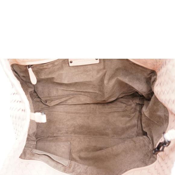 Bottega Veneta Intrecciato Tote Bag Pink - Picture 5 of 5